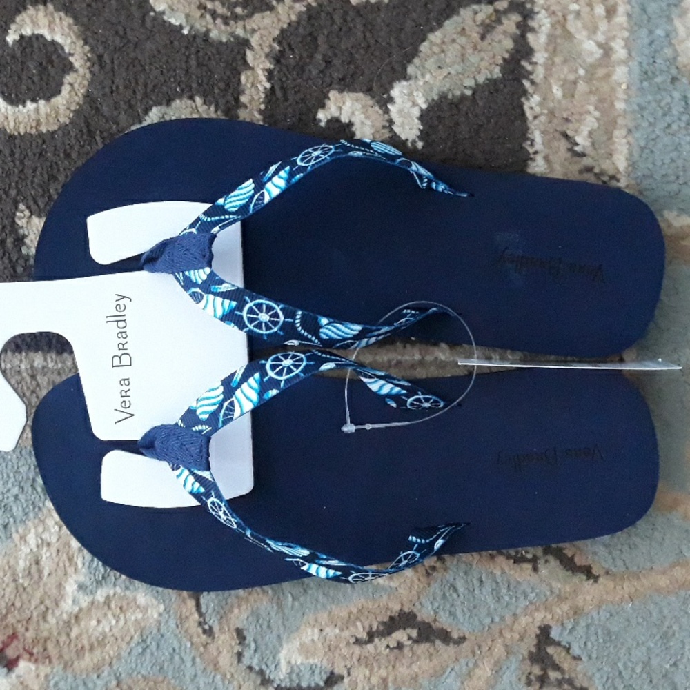 5x*Host Pick*Vera Bradley flip flop sandals